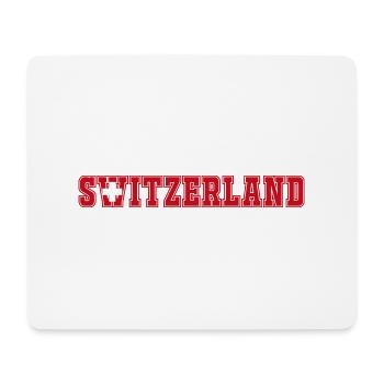 Schweiz - Mousepad (Querformat) - Weiß - Vorne