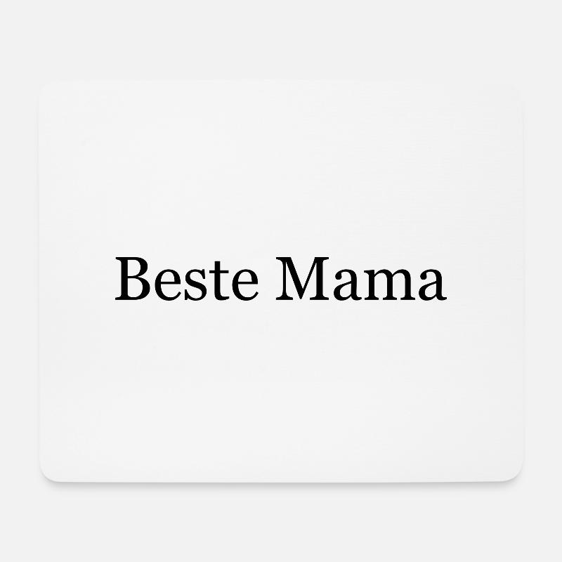Beste Mama - Mousepad (Querformat) - Weiß