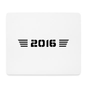 Geburtsjahr Geburtstag Born In - Made in 2016 - Mousepad (Querformat) - Weiß - Vorne