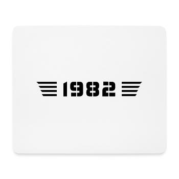 Year of birth Born In 1982 - Made in 1982 - Mouse Pad (horizontal) - white - Front