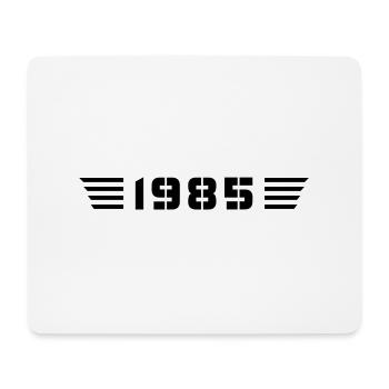 Année de naissance Anniversaire Né en 1985 - Fait en 1985 - Tapis de souris (format paysage) - blanc - Devant
