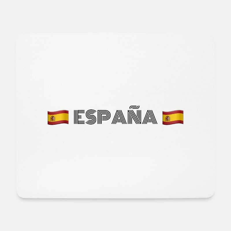 ESPAÑA - Mousepad (Querformat) - Weiß
