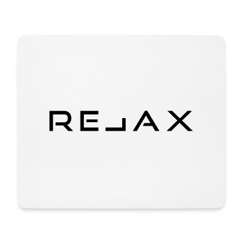 Graphique Relax - Tapis de souris (format paysage) - blanc - Devant