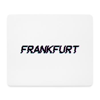 Frankfurt - Mousepad (Querformat) - Weiß - Vorne