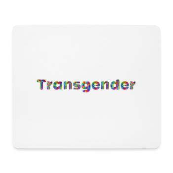 Transgender - Mouse Pad (horizontal) - white - Front