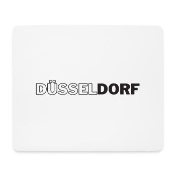 Düsseldorf - Mousepad (Querformat) - Weiß - Vorne