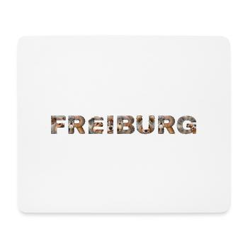 Freiburg Hund - Mousepad (Querformat) - Weiß - Vorne