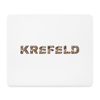 Krefeld Hund - Mousepad (Querformat) - Weiß - Vorne