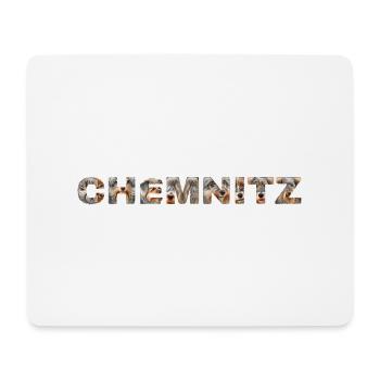 Chemnitz Hund - Mousepad (Querformat) - Weiß - Vorne