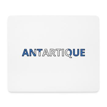 Antarctic Flag - Mouse Pad (horizontal) - white - Front