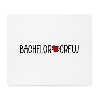 Bachelor Crew - Mousepad (Querformat) - Weiß - Vorne