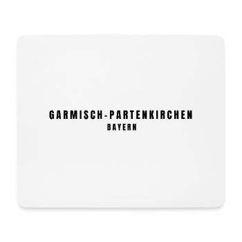 Garmisch-Partenkirchen⁠ Bayern - Mousepad (Querformat) - Weiß - Vorne