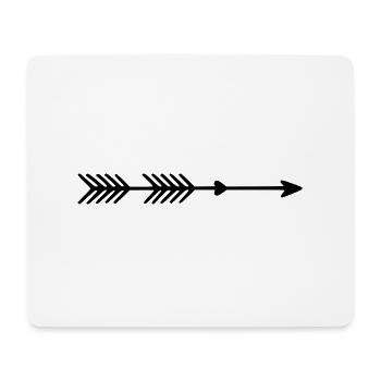 Right arrow - Mouse Pad (horizontal) - white - Front