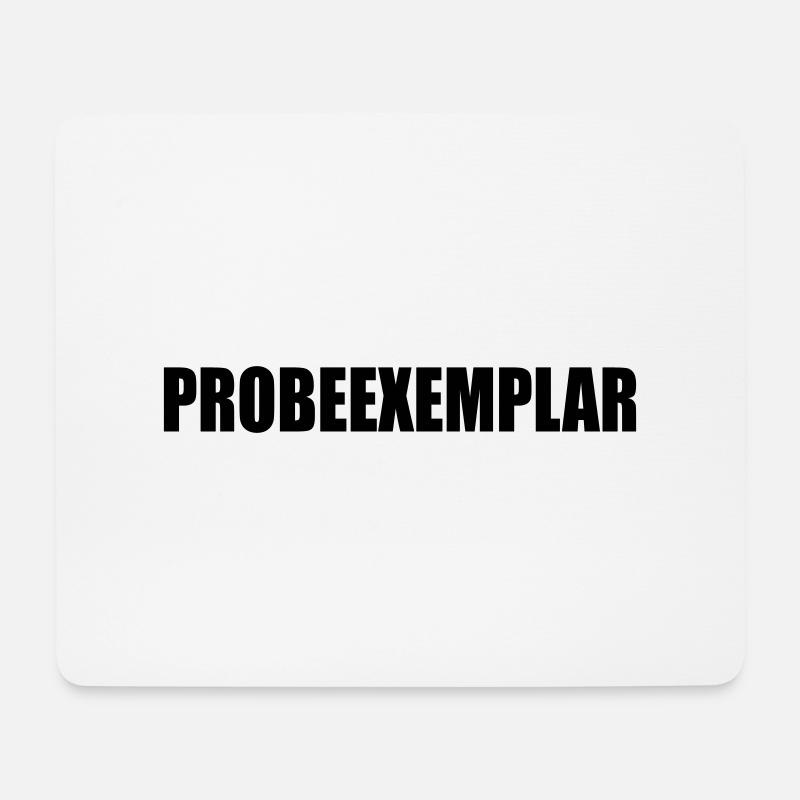 PROBEEXEMPLAR - Mousepad (Querformat) - Weiß