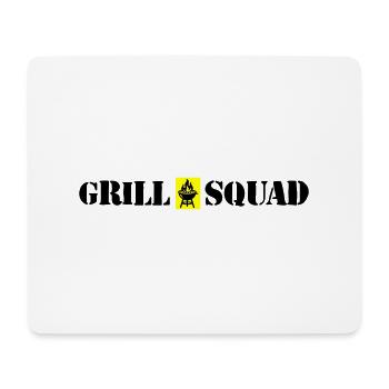 Grillades Squad Grillades - Tapis de souris (format paysage) - blanc - Devant