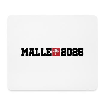 Malle 2025 - Tapis de souris (format paysage) - blanc - Devant