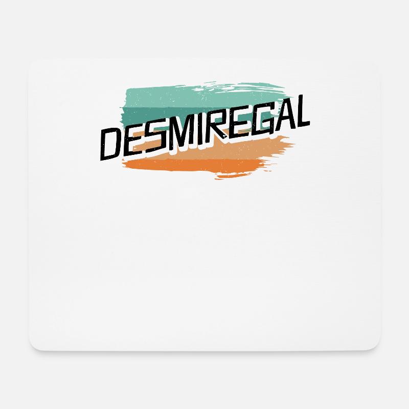 Desmiregal - Mousepad (Querformat) - Weiß