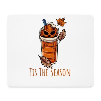 Halloween Kaffee Becher - Mousepad (Querformat) - Weiß - Vorne