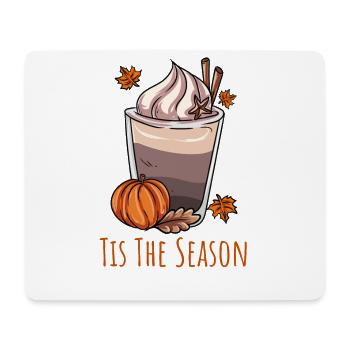 Kaffeeliebhaber Herbst - Mousepad (Querformat) - Weiß - Vorne