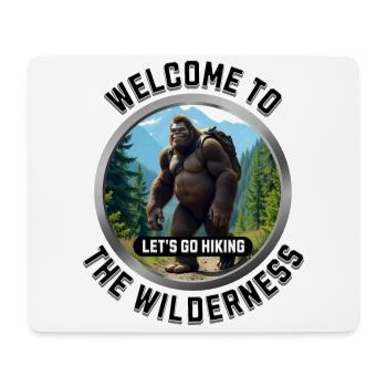 Let s Go Hiking - Mouse Pad (horizontal) - white - Front