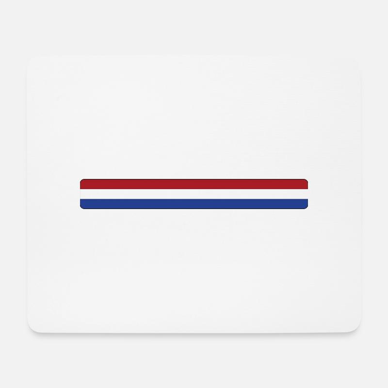 die Niederlande - Mousepad (Querformat) - Weiß