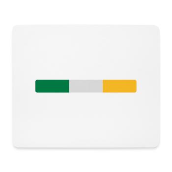 Irlande - Tapis de souris (format paysage) - blanc - Devant