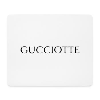 gucciotte - Tapis de souris (format paysage) - blanc - Devant
