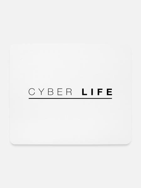 CYBERLIFE_2 - Mousepad (Querformat) - Weiß