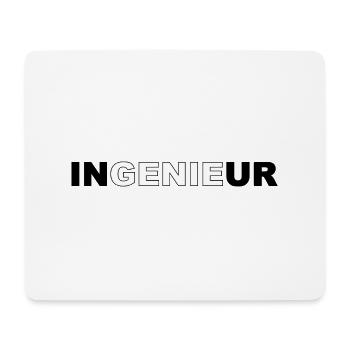 INGENIEUR - GENIE - Mousepad (Querformat) - Weiß - Vorne