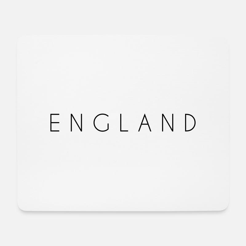 England - Mouse Pad (horizontal) - white