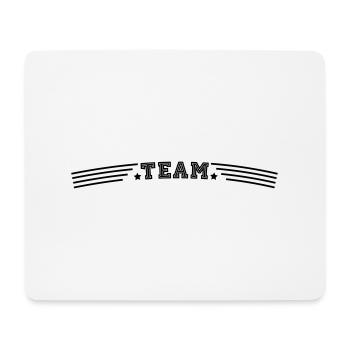 team - Mouse Pad (horizontal) - white - Front