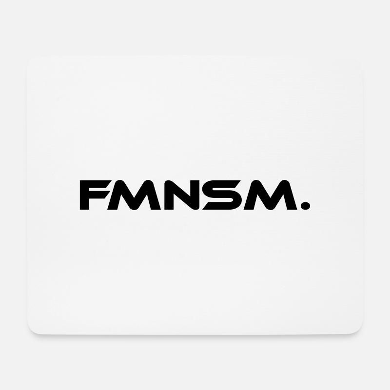 FMNSM Feminismus - Mousepad (Querformat) - Weiß
