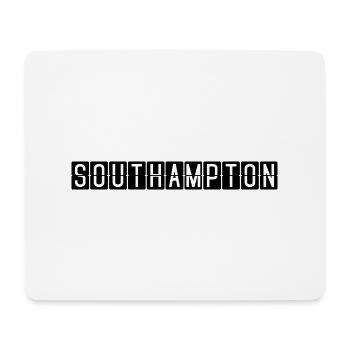 Southampton Flughafentafel - Mousepad (Querformat) - Weiß - Vorne
