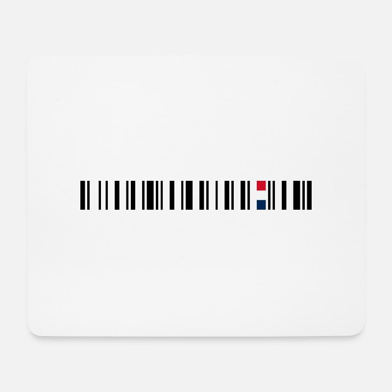 France - Mousepad (Querformat) - Weiß
