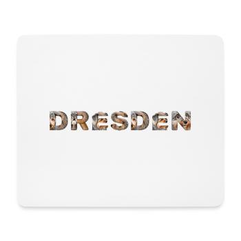 Dresden Hund - Mousepad (Querformat) - Weiß - Vorne