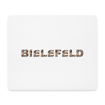 Bielefeld Hund - Mousepad (Querformat) - Weiß - Vorne