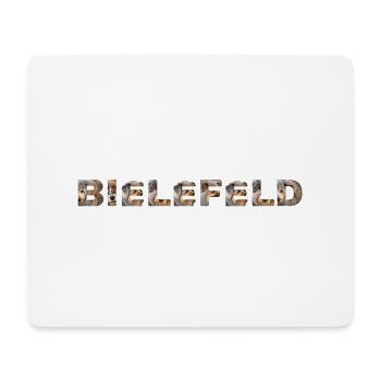 Bielefeld Hund - Mousepad (Querformat) - Weiß - Vorne