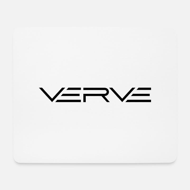 Verve - Mousepad (Querformat) - Weiß