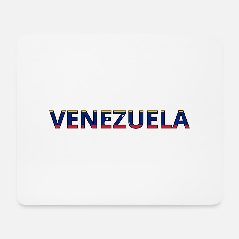 Venezuela Flagge - Mousepad (Querformat) - Weiß