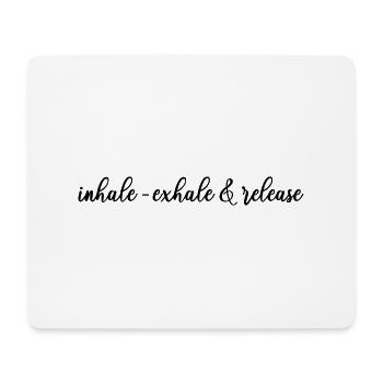 Yoga Meditation Spa Namaste - Mousepad (Querformat) - Weiß - Vorne