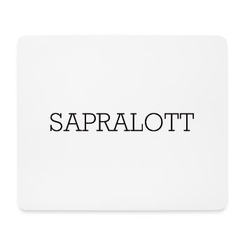 Sapralott - Mousepad (Querformat) - Weiß - Vorne