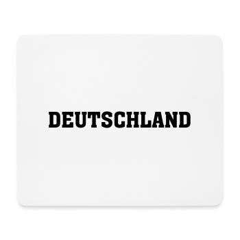 Deutschland - Mousepad (Querformat) - Weiß - Vorne