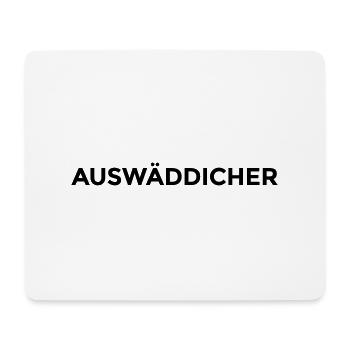 Auswäddicher - montserrat - Mousepad (Querformat) - Weiß - Vorne