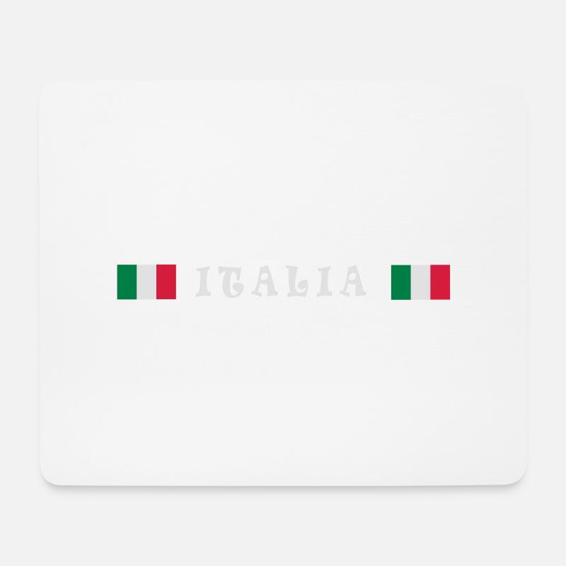 Italia - Mousepad (Querformat) - Weiß