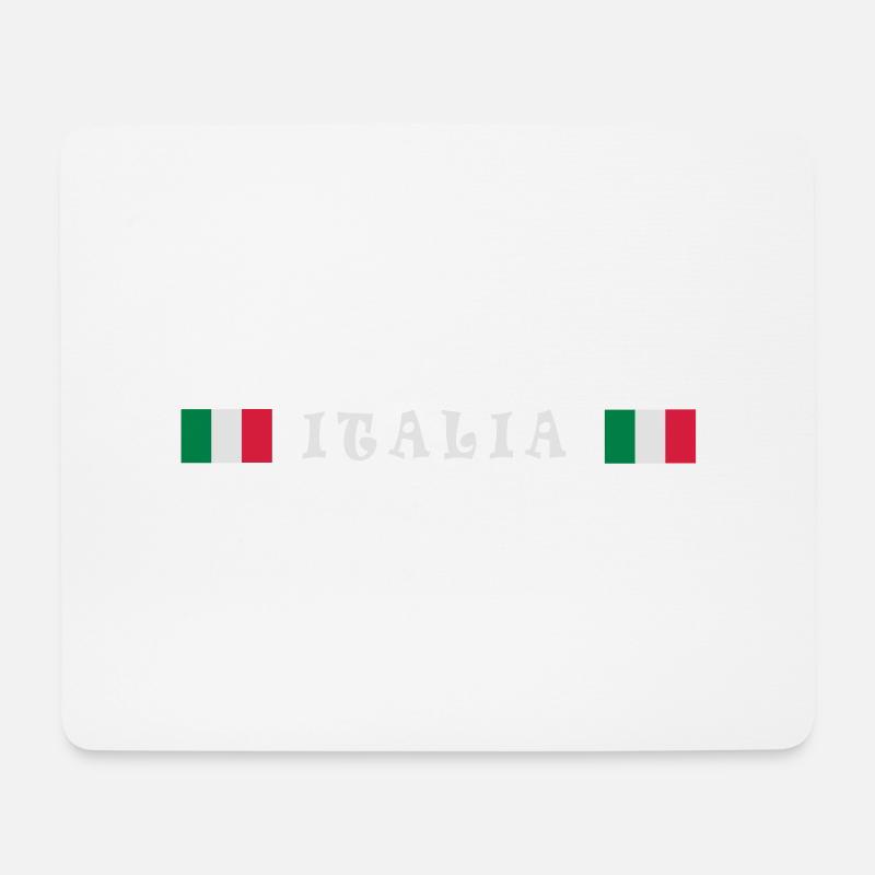 Italia - Mousepad (Querformat) - Weiß