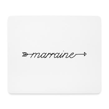 Patin Pfeil - Mousepad (Querformat) - Weiß - Vorne