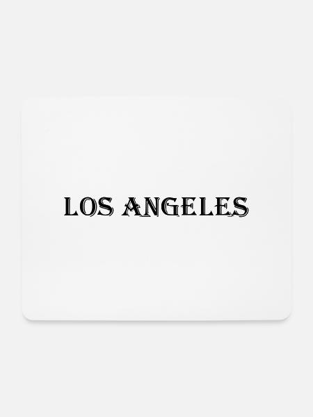 Los Angeles Geschenk Geschenkidee - Mousepad (Querformat) - Weiß