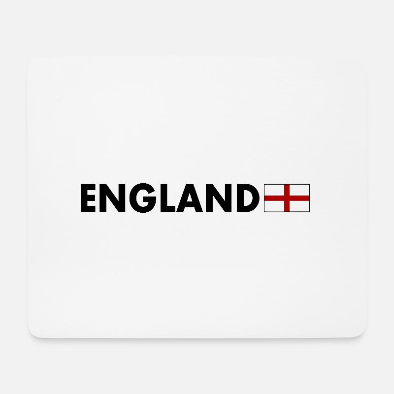 England - Mouse Pad (horizontal) - white