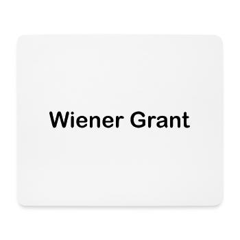 Wiener Grant - Mousepad (Querformat) - Weiß - Vorne
