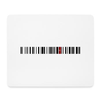 Ağrı - Mousepad (Querformat) - Weiß - Vorne